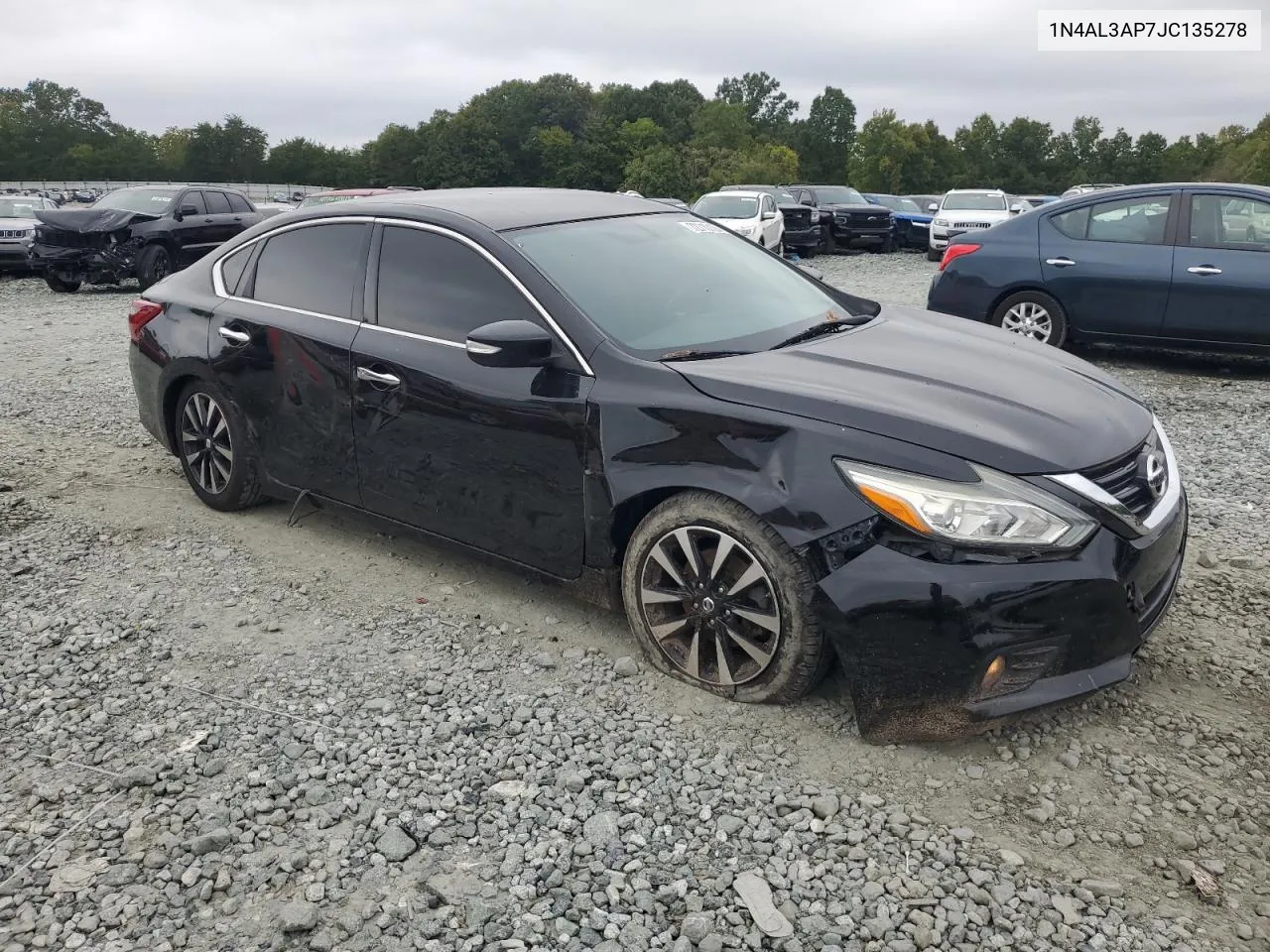 2018 Nissan Altima 2.5 VIN: 1N4AL3AP7JC135278 Lot: 72710124