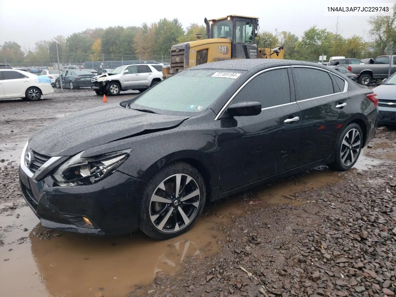 2018 Nissan Altima 2.5 VIN: 1N4AL3AP7JC229743 Lot: 72769194