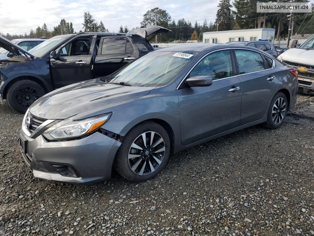 2018 Nissan Altima 2.5 VIN: 1N4AL3AP8JC191424 Lot: 73198544