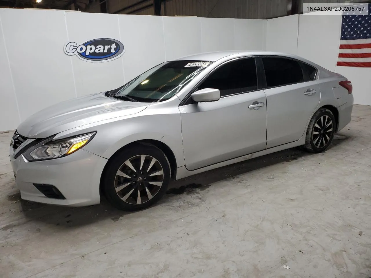 2018 Nissan Altima 2.5 VIN: 1N4AL3AP2JC206757 Lot: 74228954