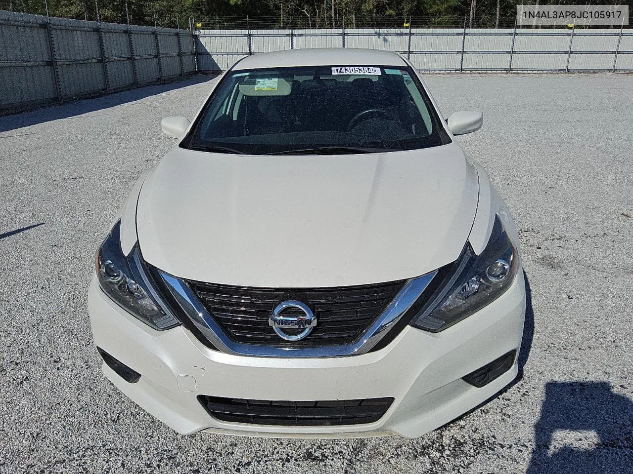 2018 Nissan Altima 2.5 VIN: 1N4AL3AP8JC105917 Lot: 74305384