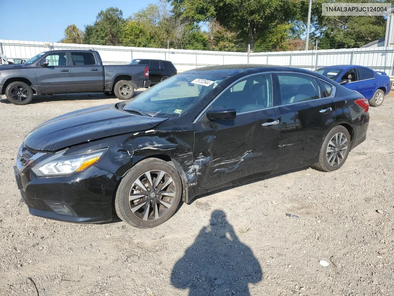 2018 Nissan Altima 2.5 VIN: 1N4AL3AP3JC124004 Lot: 75732844