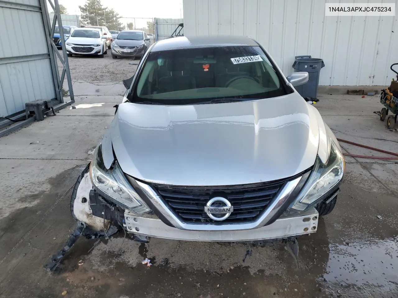 2018 Nissan Altima 2.5 VIN: 1N4AL3APXJC475234 Lot: 75833134