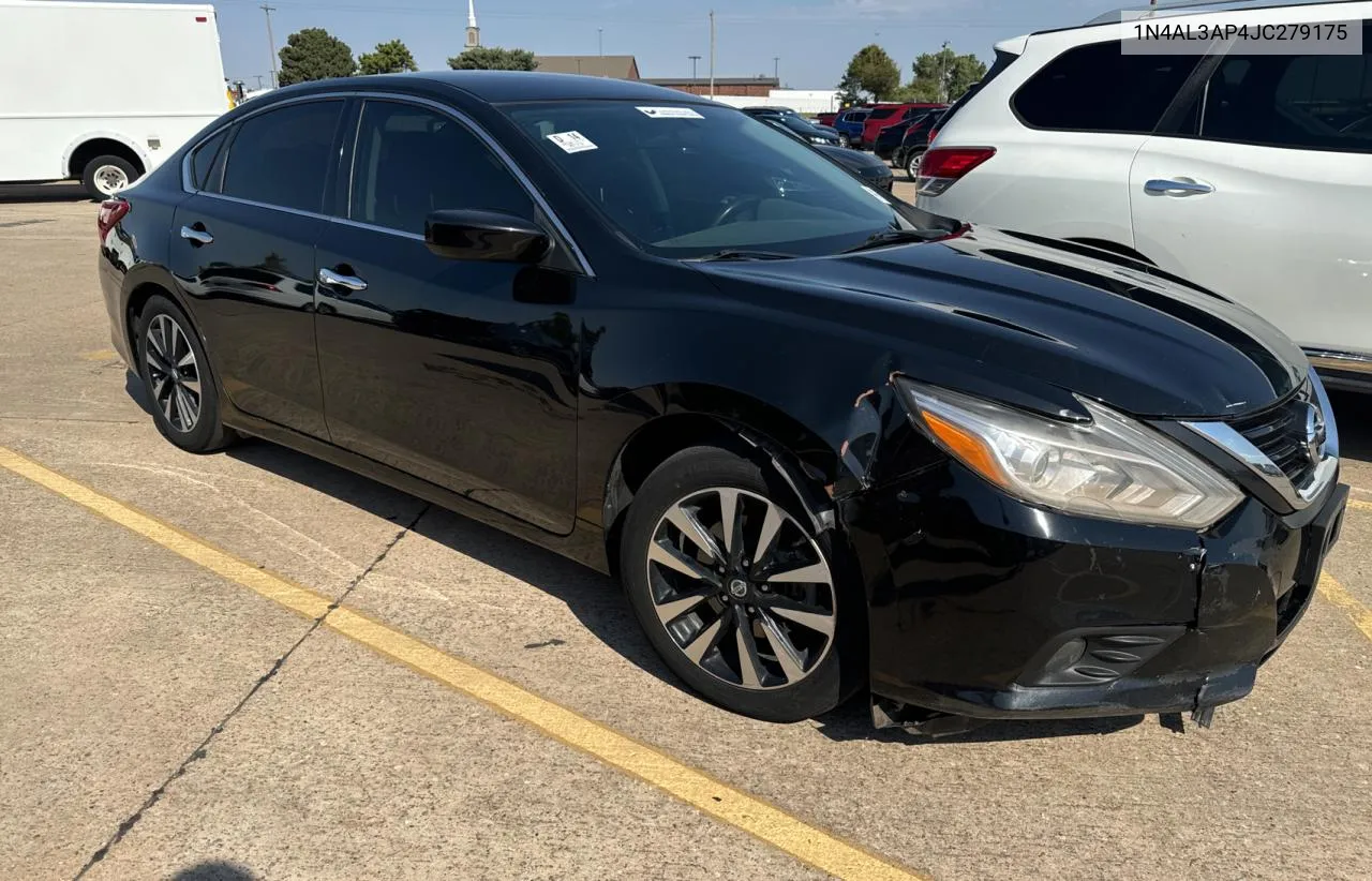 2018 Nissan Altima 2.5 VIN: 1N4AL3AP4JC279175 Lot: 75863264