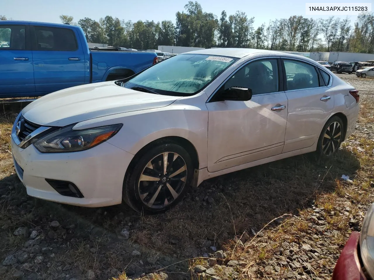 2018 Nissan Altima 2.5 VIN: 1N4AL3APXJC115283 Lot: 75914384