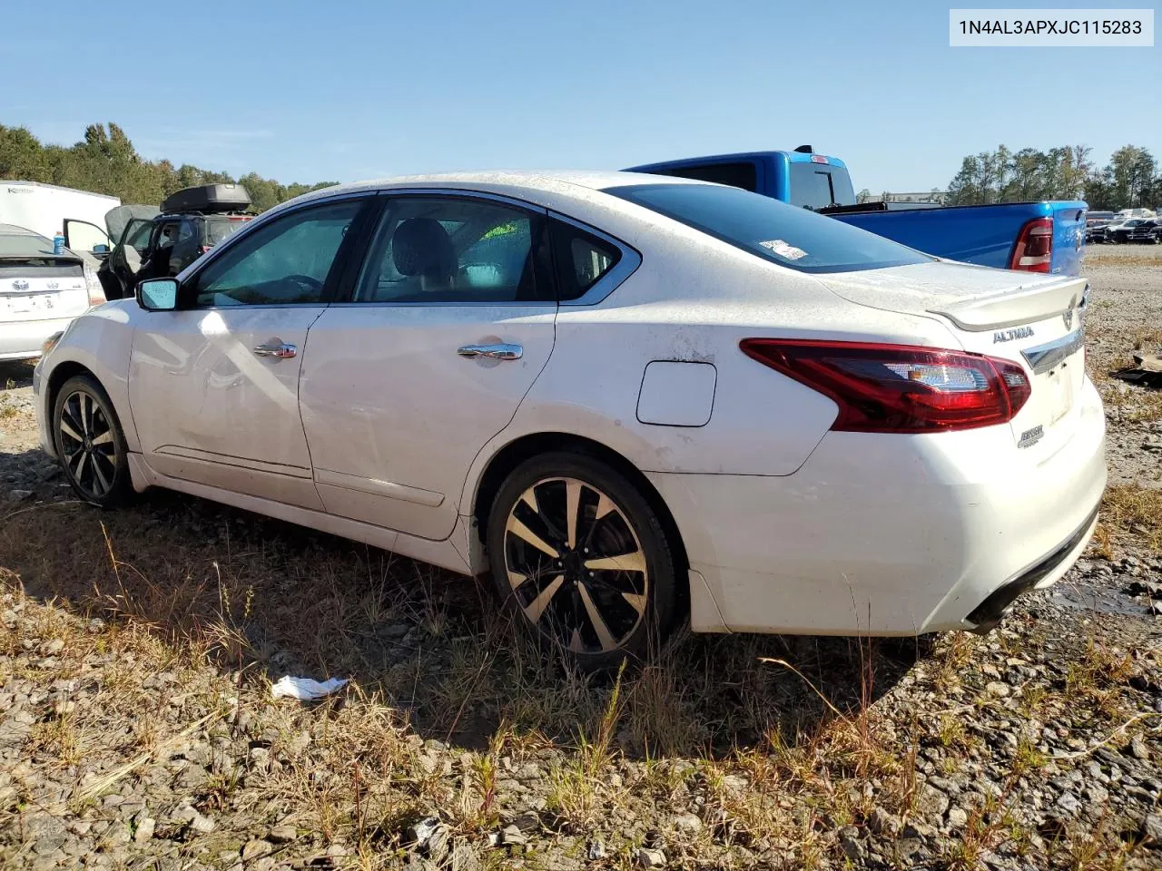 2018 Nissan Altima 2.5 VIN: 1N4AL3APXJC115283 Lot: 75914384