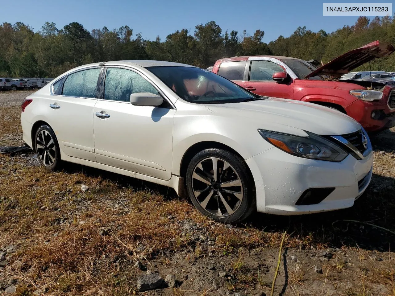 2018 Nissan Altima 2.5 VIN: 1N4AL3APXJC115283 Lot: 75914384