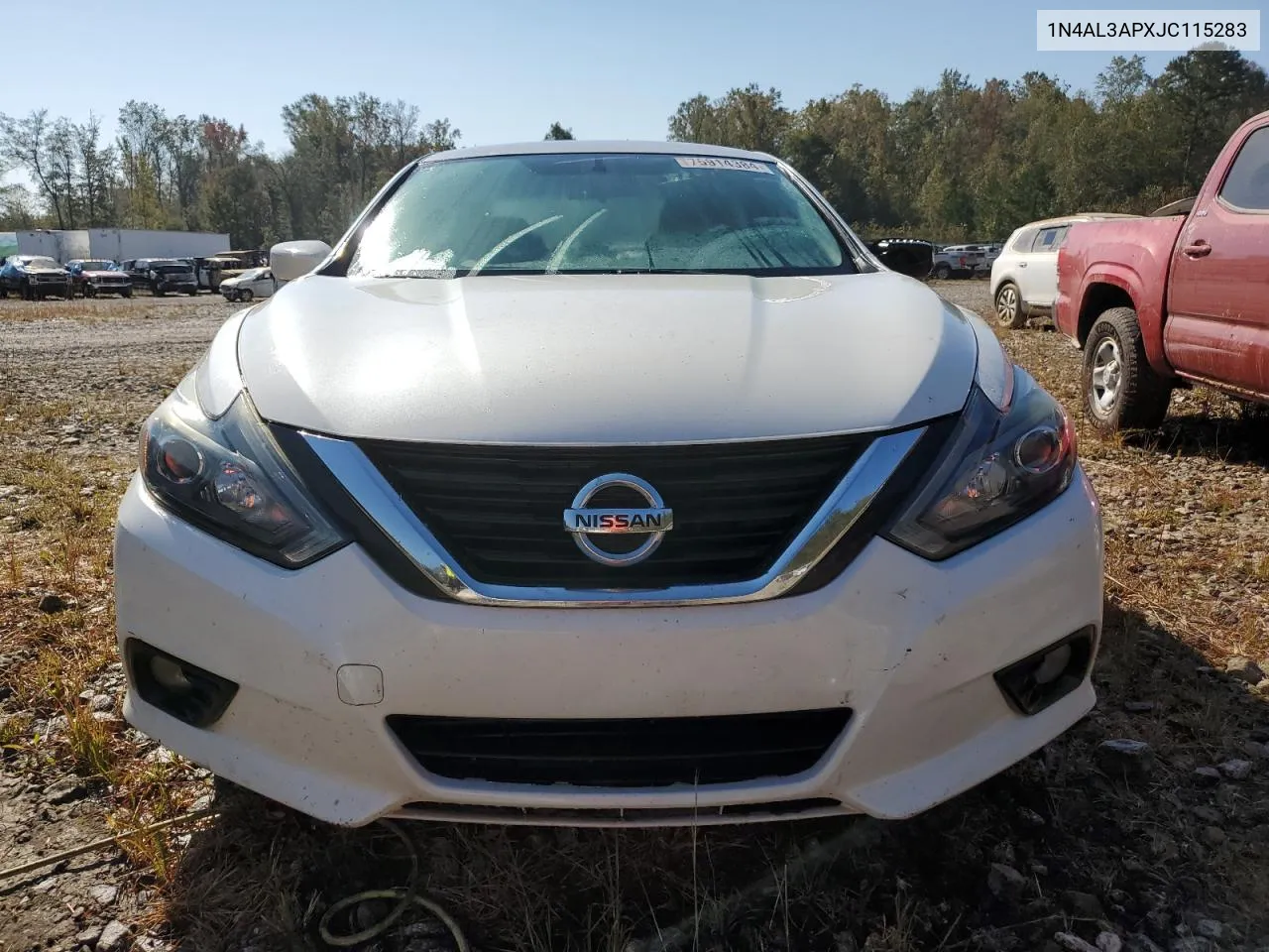 2018 Nissan Altima 2.5 VIN: 1N4AL3APXJC115283 Lot: 75914384