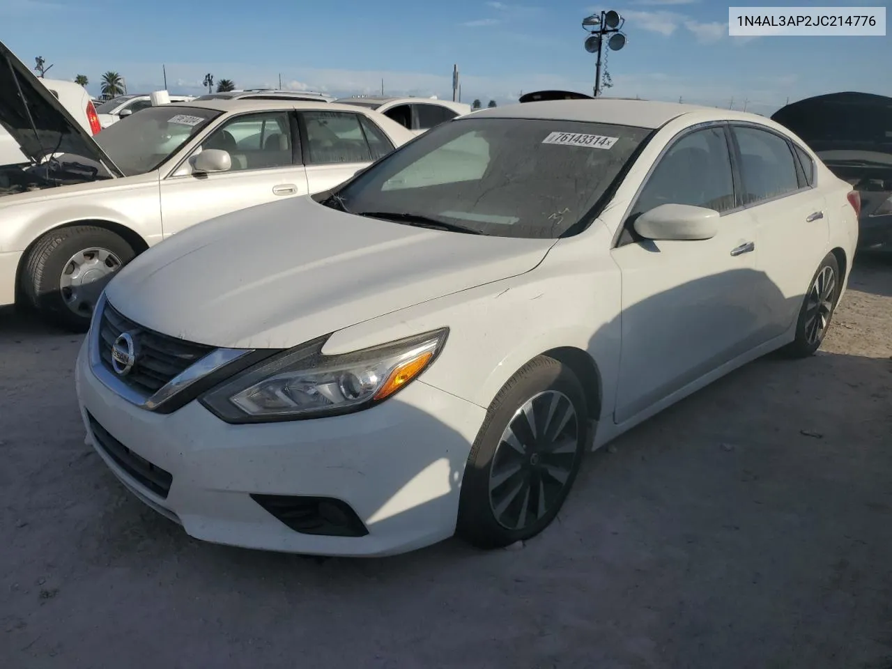 2018 Nissan Altima 2.5 VIN: 1N4AL3AP2JC214776 Lot: 76143314