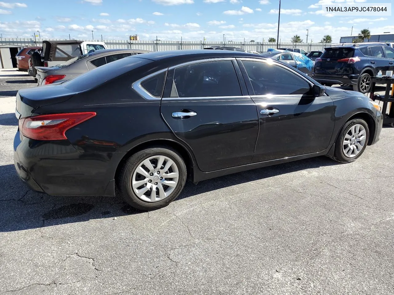 2018 Nissan Altima 2.5 VIN: 1N4AL3AP9JC478044 Lot: 76545334