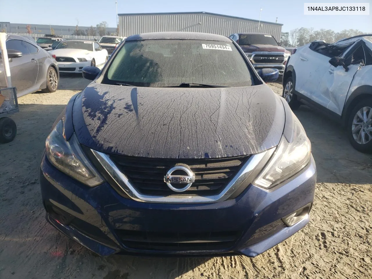 2018 Nissan Altima 2.5 VIN: 1N4AL3AP8JC133118 Lot: 76951494