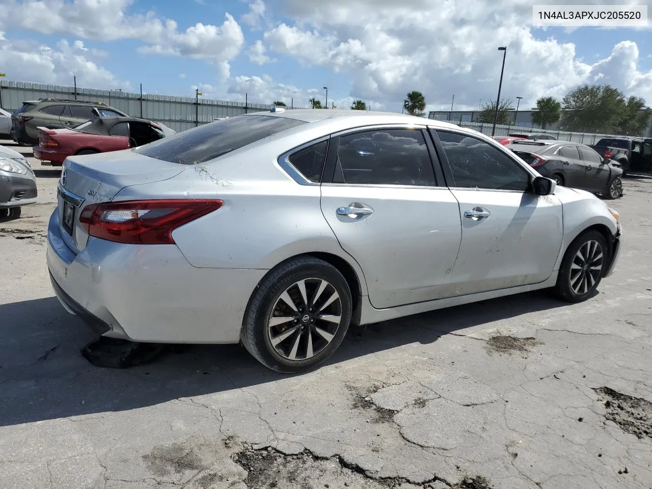 2018 Nissan Altima 2.5 VIN: 1N4AL3APXJC205520 Lot: 76976444