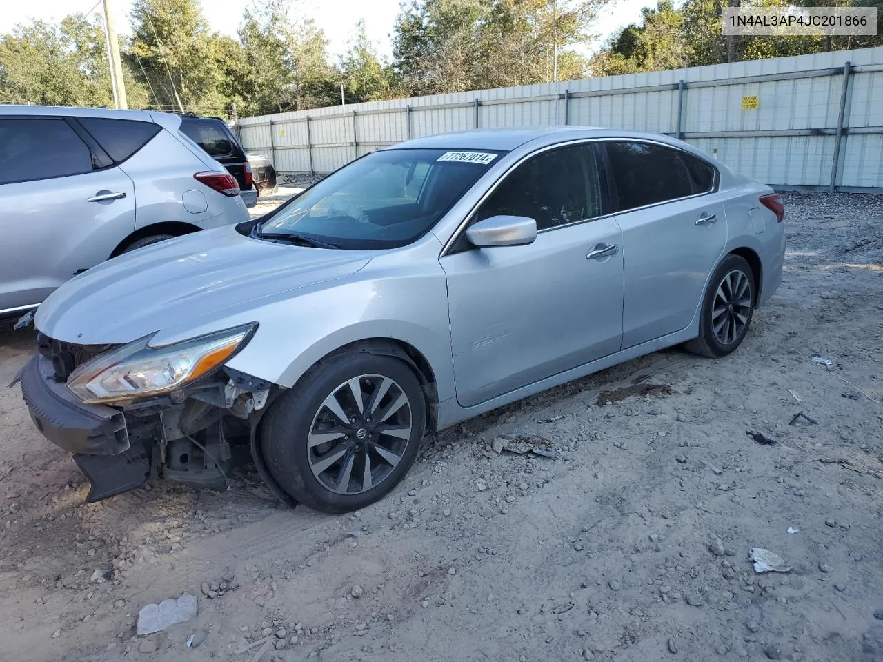 2018 Nissan Altima 2.5 VIN: 1N4AL3AP4JC201866 Lot: 77267014