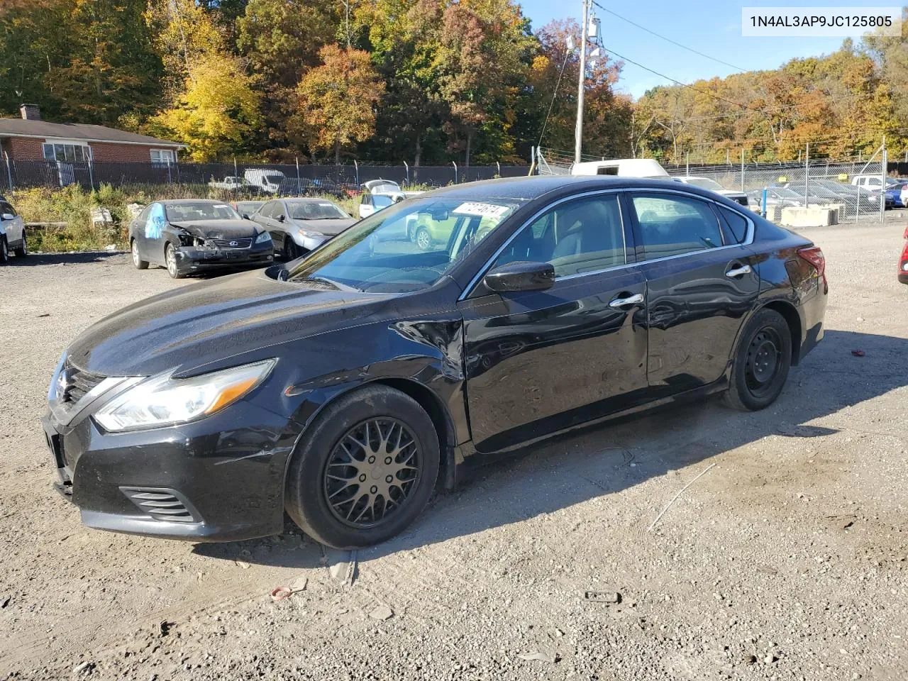 2018 Nissan Altima 2.5 VIN: 1N4AL3AP9JC125805 Lot: 77274674