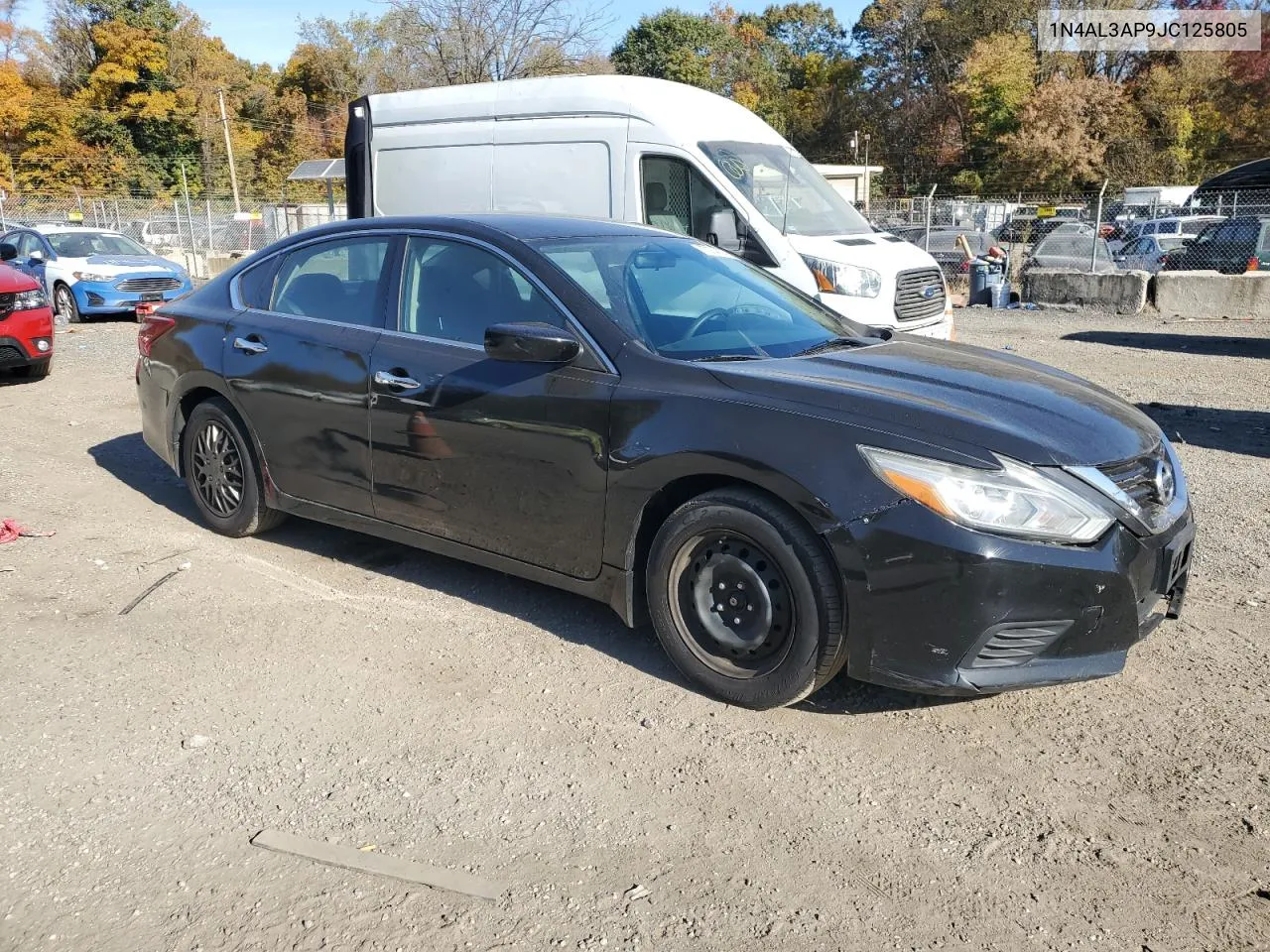 2018 Nissan Altima 2.5 VIN: 1N4AL3AP9JC125805 Lot: 77274674