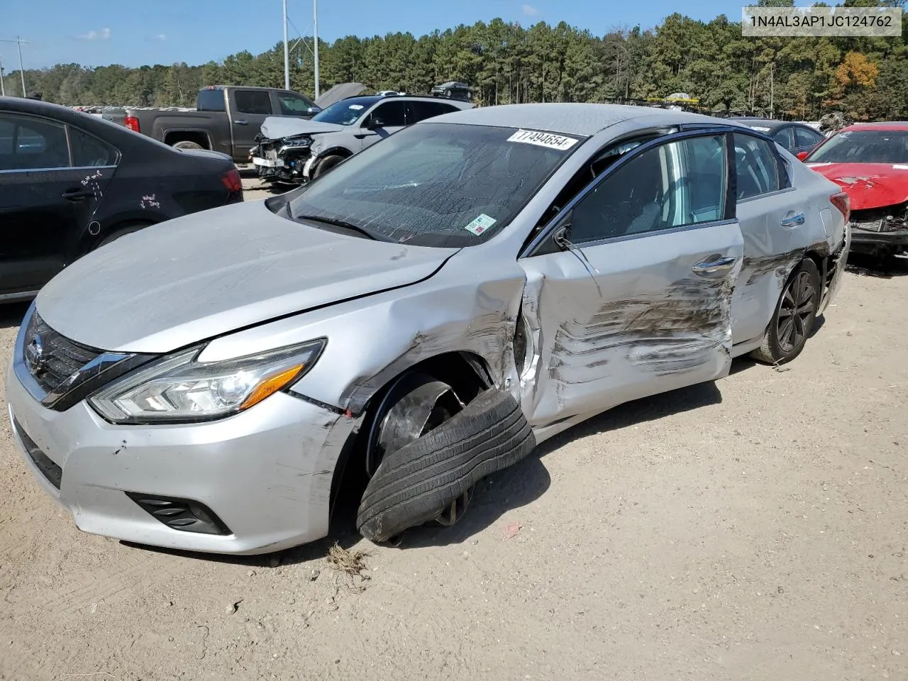 2018 Nissan Altima 2.5 VIN: 1N4AL3AP1JC124762 Lot: 77494654