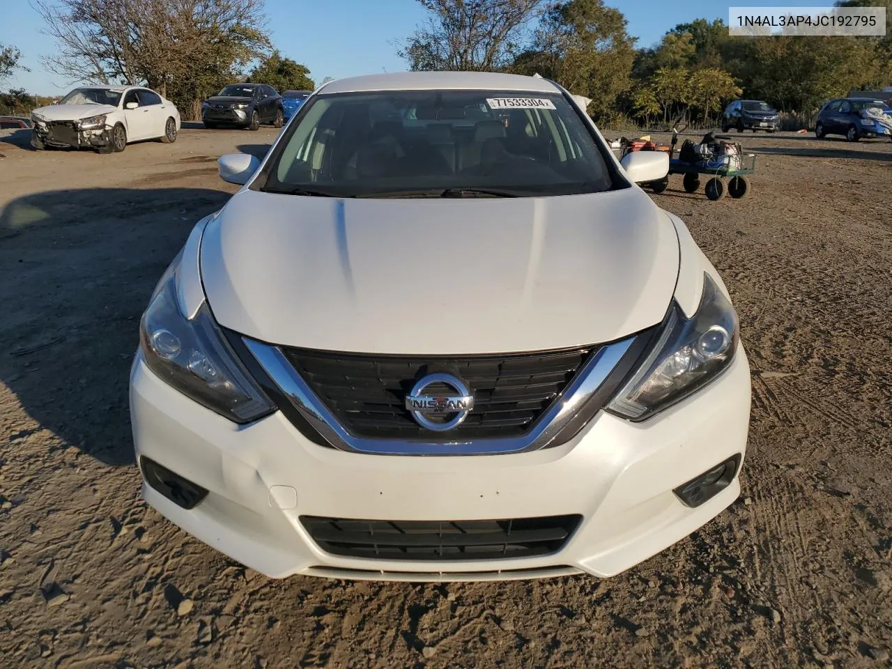 2018 Nissan Altima 2.5 VIN: 1N4AL3AP4JC192795 Lot: 77533304