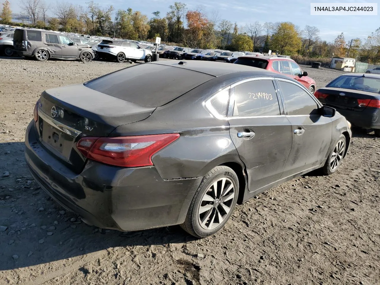 2018 Nissan Altima 2.5 VIN: 1N4AL3AP4JC244023 Lot: 77735734