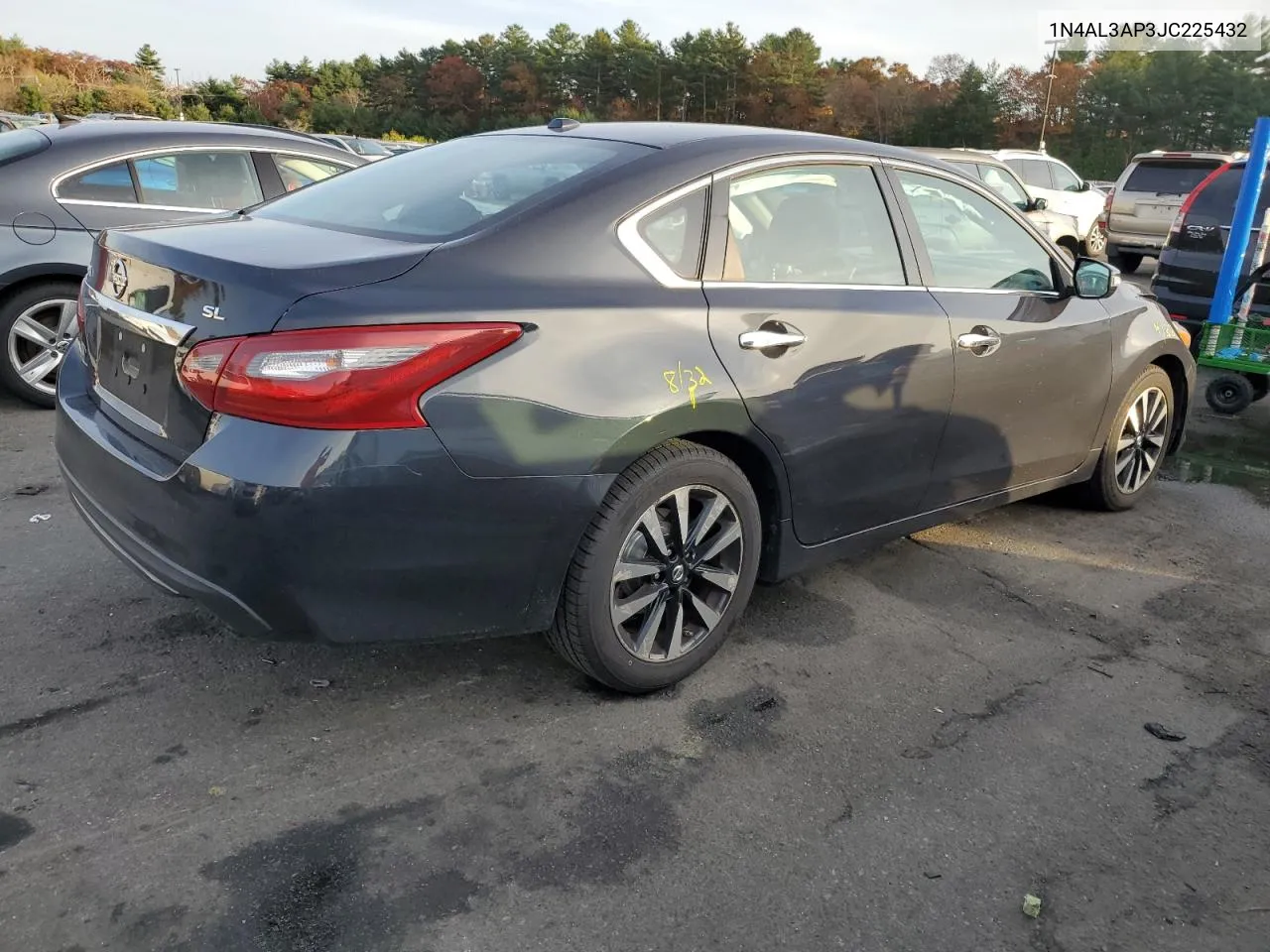 2018 Nissan Altima 2.5 VIN: 1N4AL3AP3JC225432 Lot: 78055594