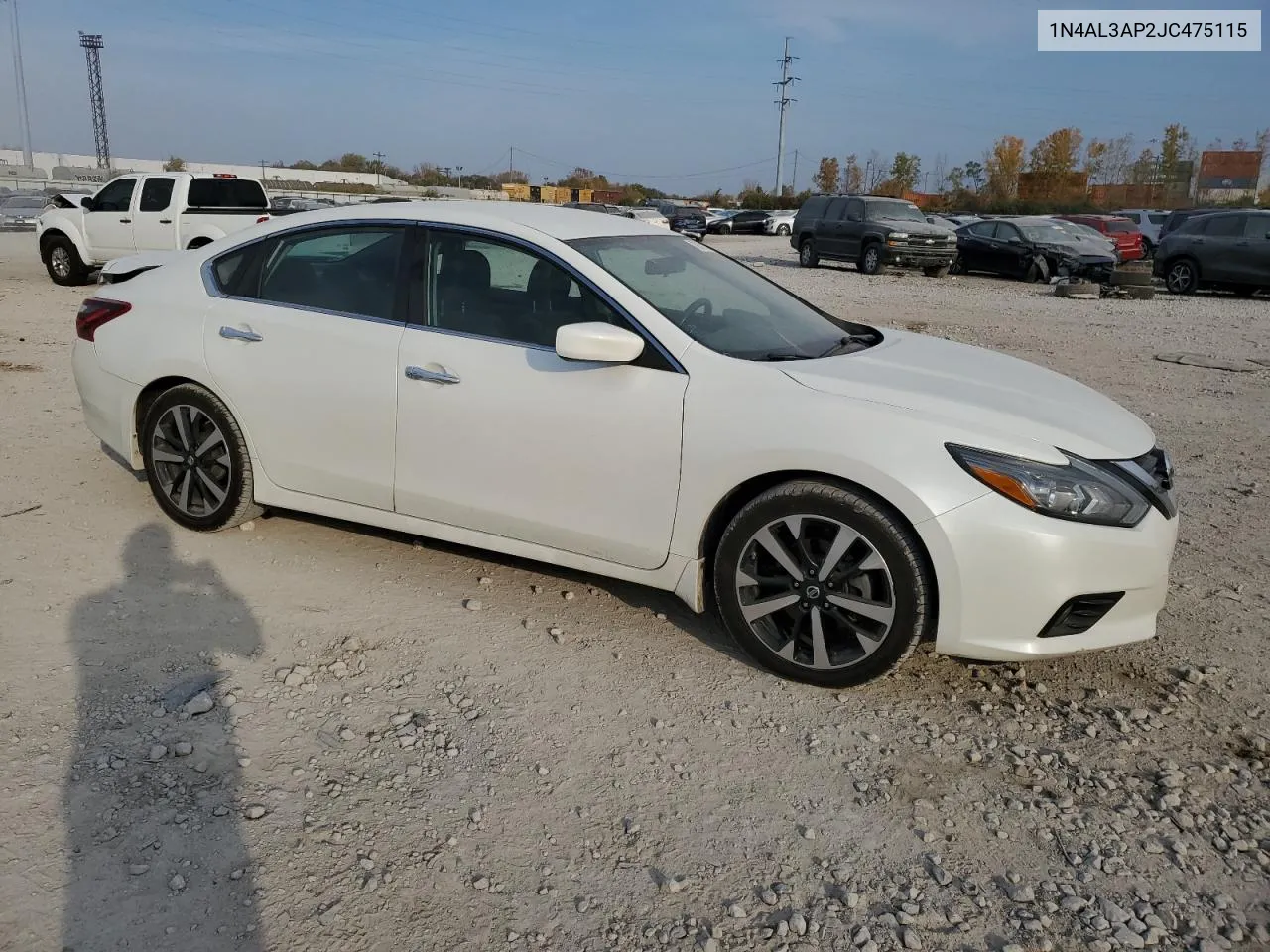 2018 Nissan Altima 2.5 VIN: 1N4AL3AP2JC475115 Lot: 78076194