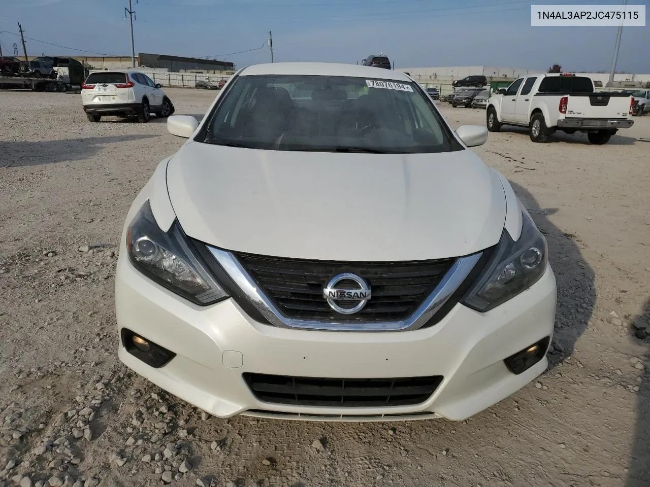 2018 Nissan Altima 2.5 VIN: 1N4AL3AP2JC475115 Lot: 78076194