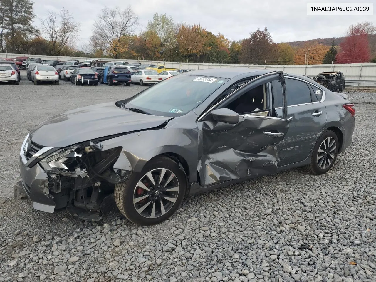 2018 Nissan Altima 2.5 VIN: 1N4AL3AP6JC270039 Lot: 78375764