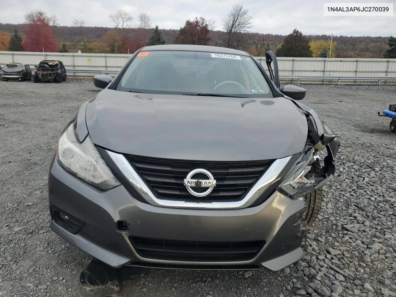 2018 Nissan Altima 2.5 VIN: 1N4AL3AP6JC270039 Lot: 78375764