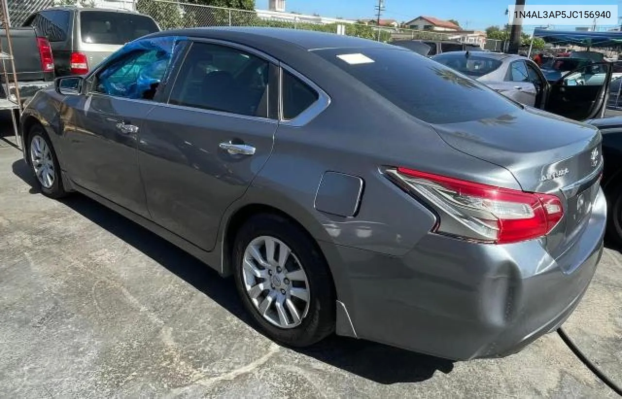 2018 Nissan Altima 2.5 VIN: 1N4AL3AP5JC156940 Lot: 78733474