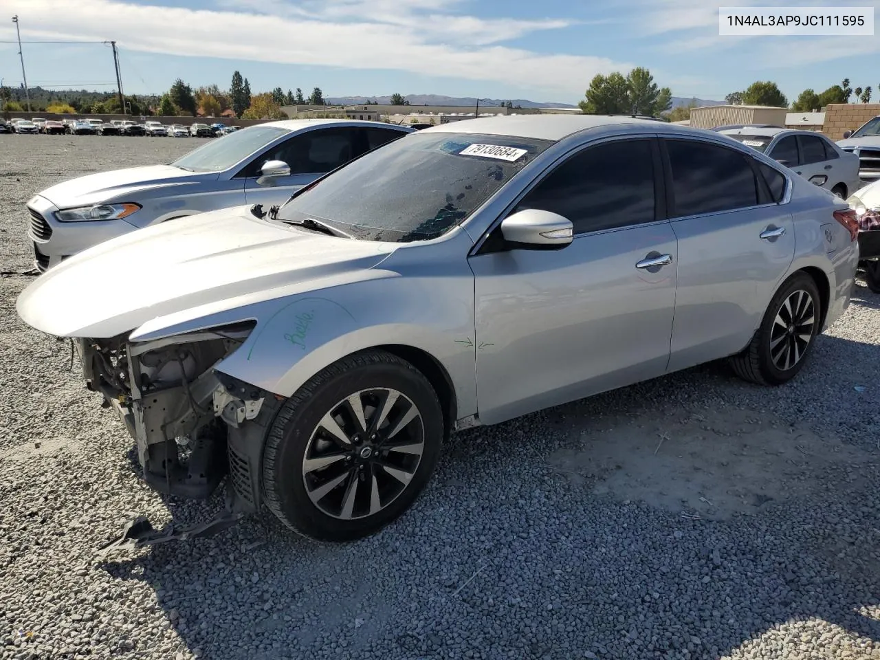 2018 Nissan Altima 2.5 VIN: 1N4AL3AP9JC111595 Lot: 79130684