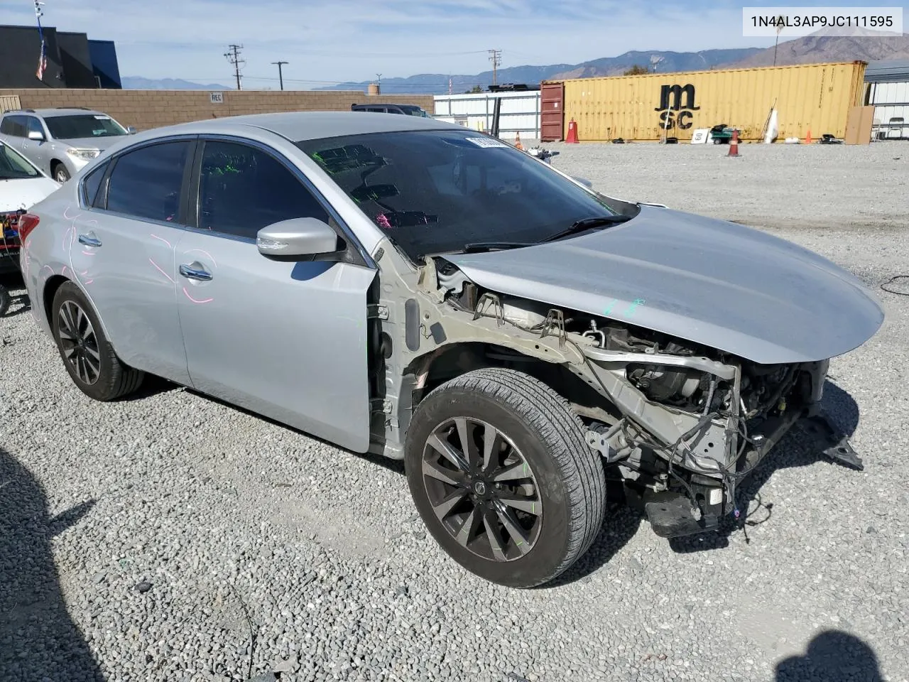 2018 Nissan Altima 2.5 VIN: 1N4AL3AP9JC111595 Lot: 79130684