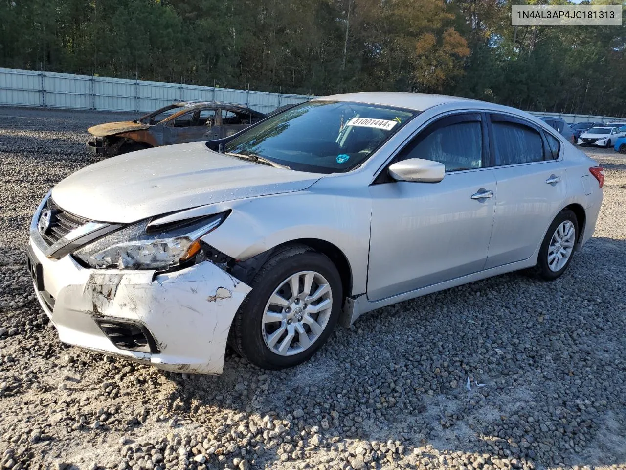 2018 Nissan Altima 2.5 VIN: 1N4AL3AP4JC181313 Lot: 81001444