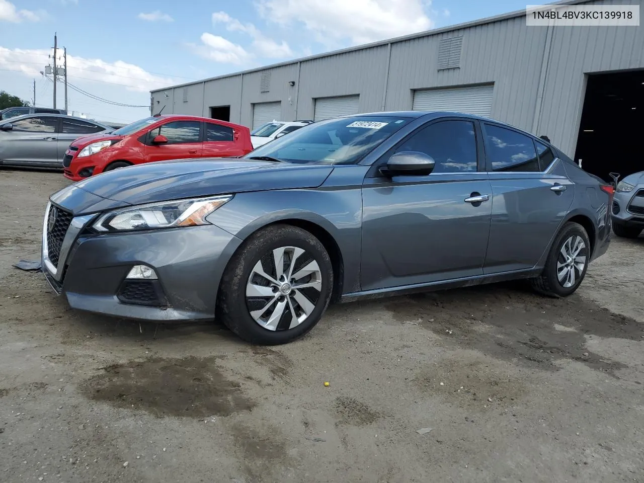 2019 Nissan Altima S VIN: 1N4BL4BV3KC139918 Lot: 51972414