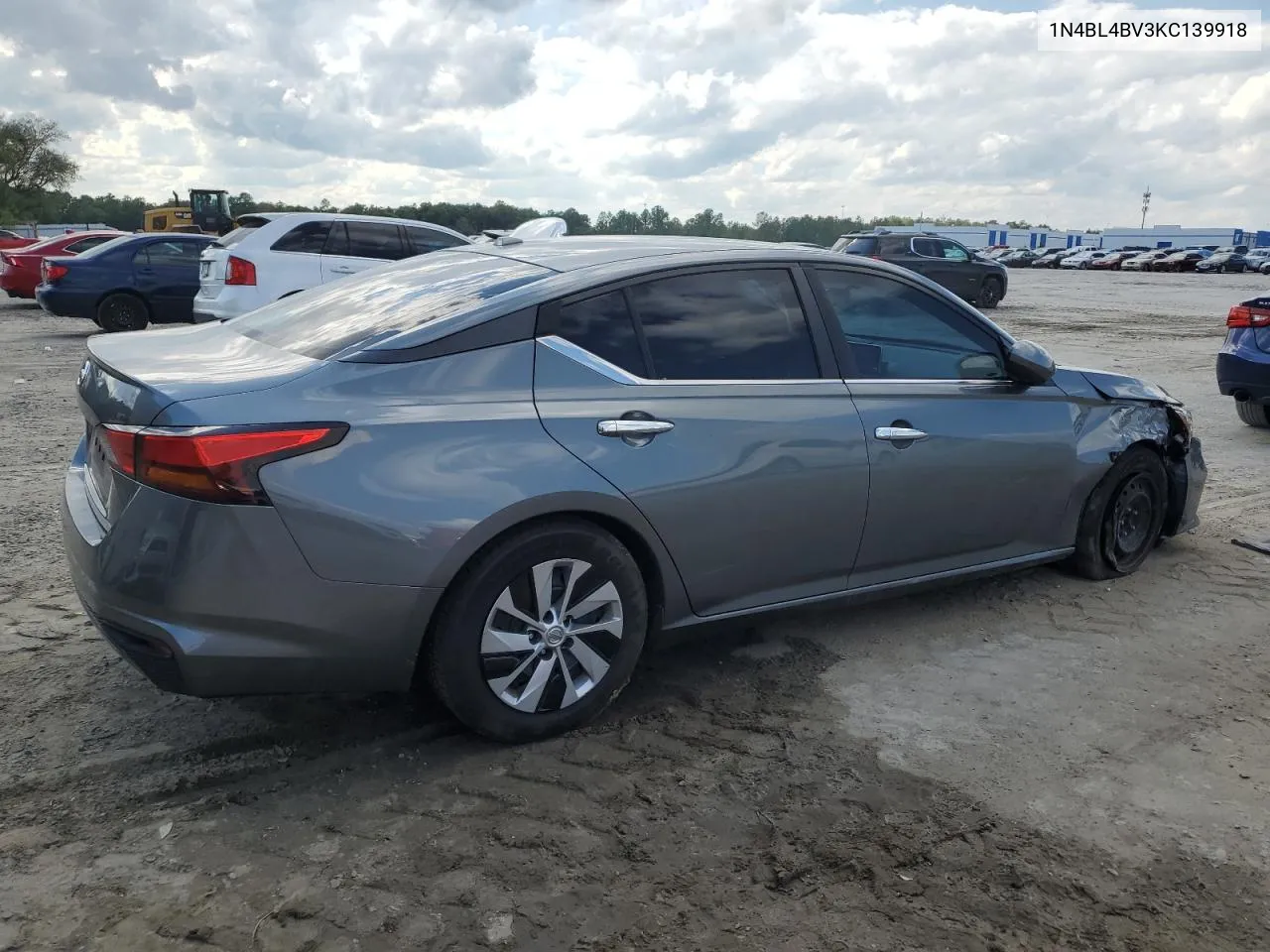 2019 Nissan Altima S VIN: 1N4BL4BV3KC139918 Lot: 51972414