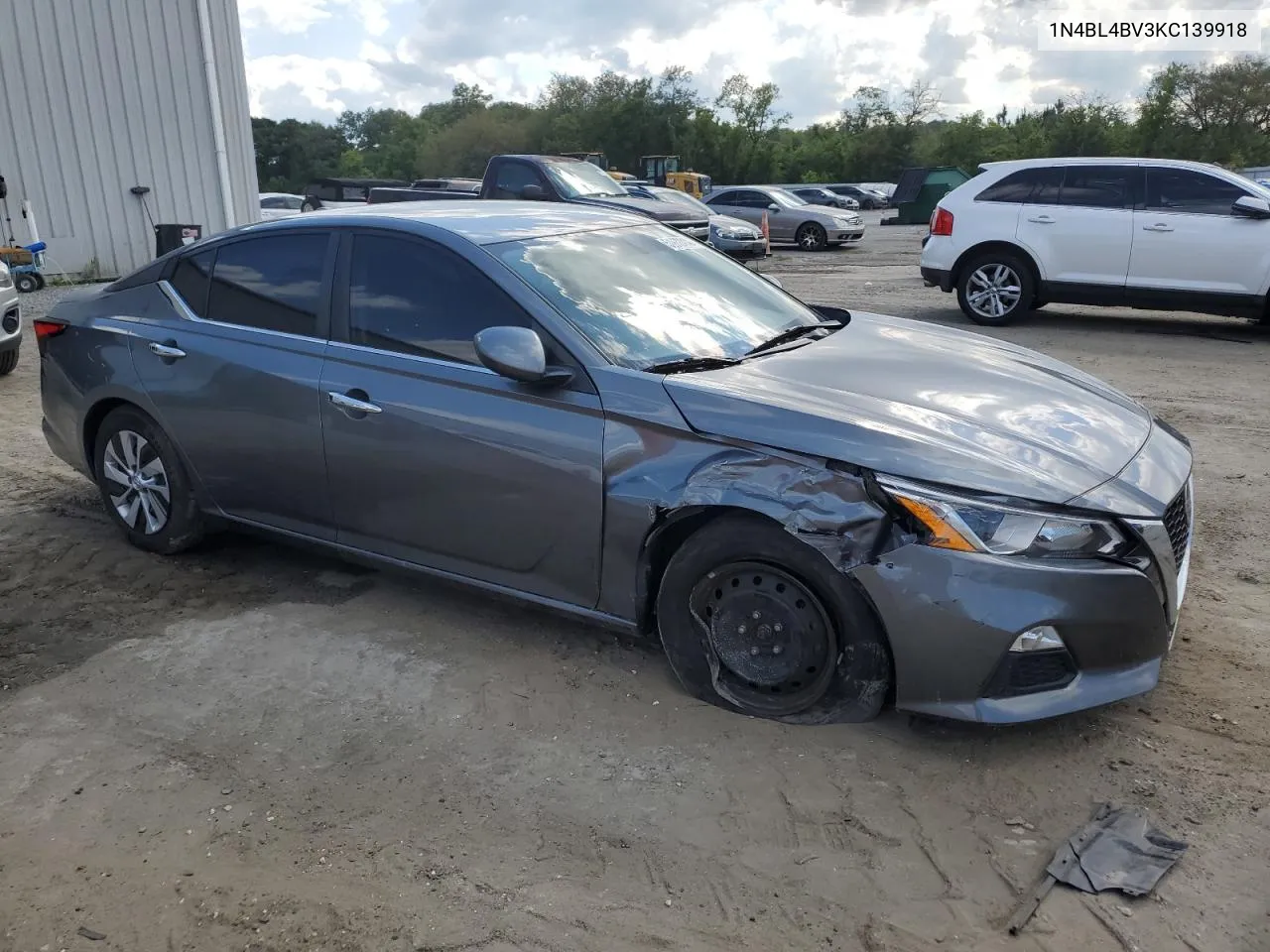 2019 Nissan Altima S VIN: 1N4BL4BV3KC139918 Lot: 51972414