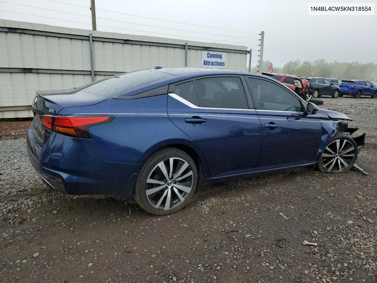 2019 Nissan Altima Sr VIN: 1N4BL4CW5KN318554 Lot: 52965744