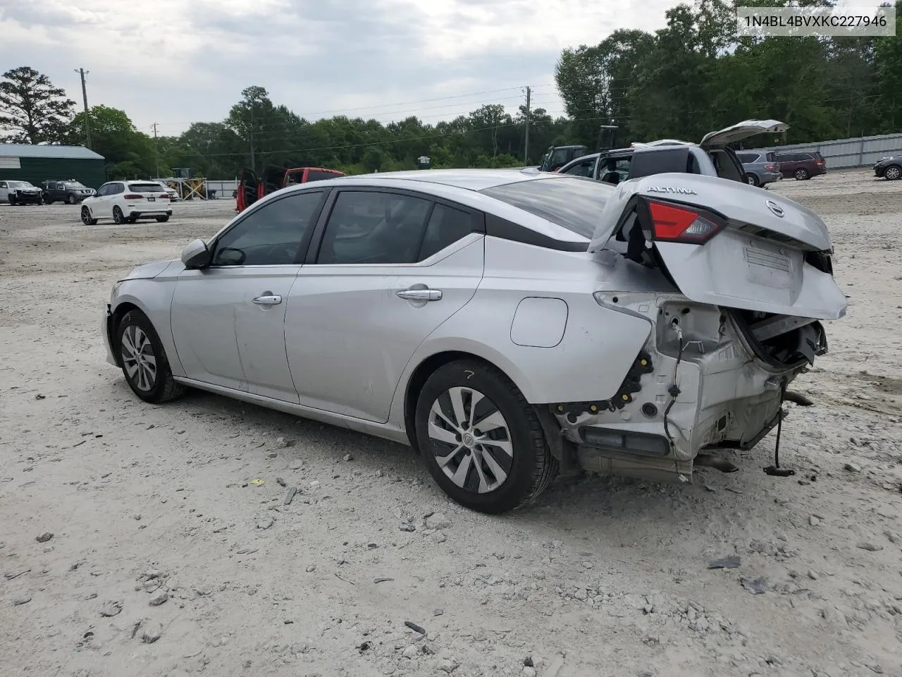 2019 Nissan Altima S VIN: 1N4BL4BVXKC227946 Lot: 55930474