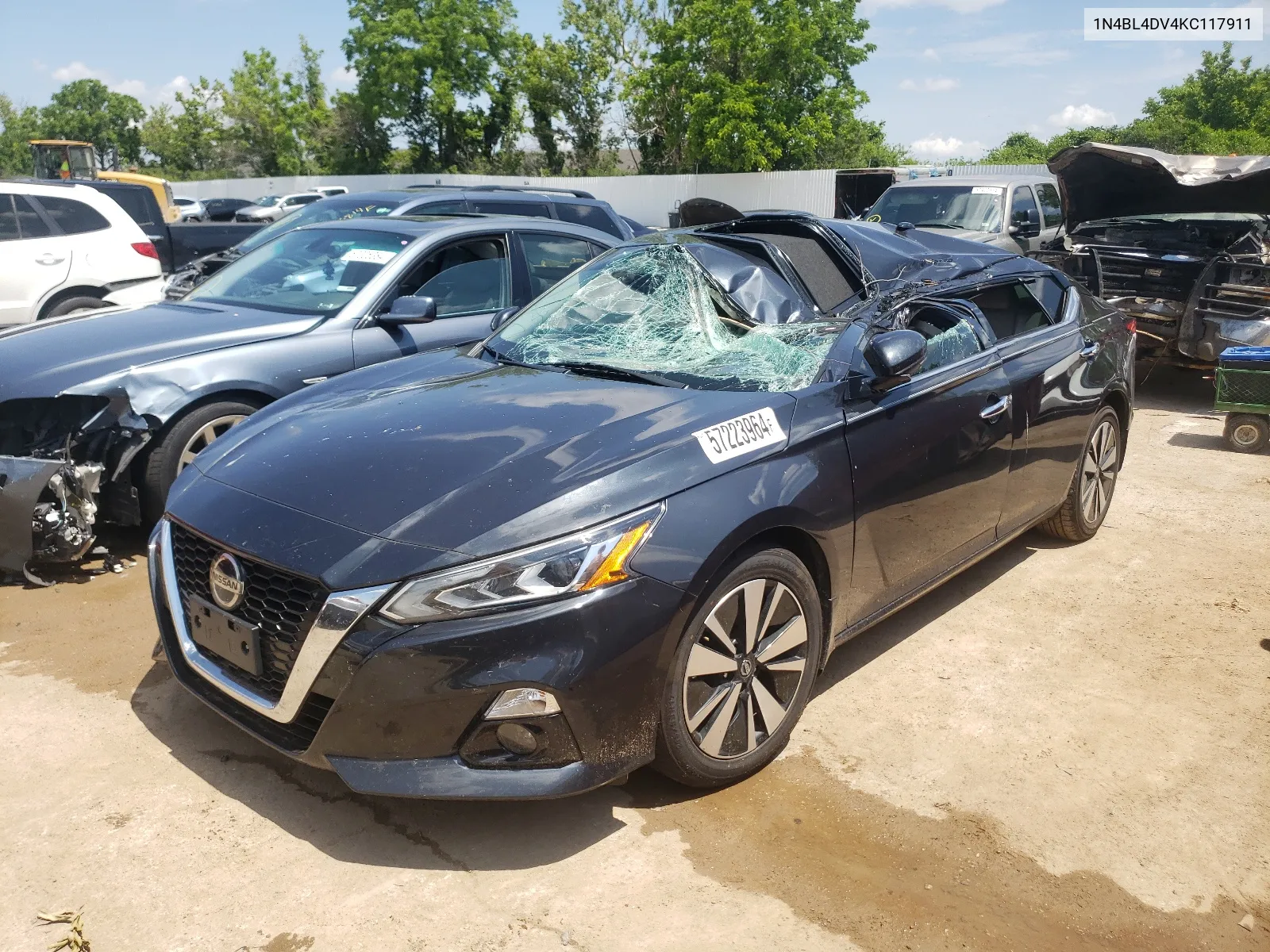 1N4BL4DV4KC117911 2019 Nissan Altima Sv