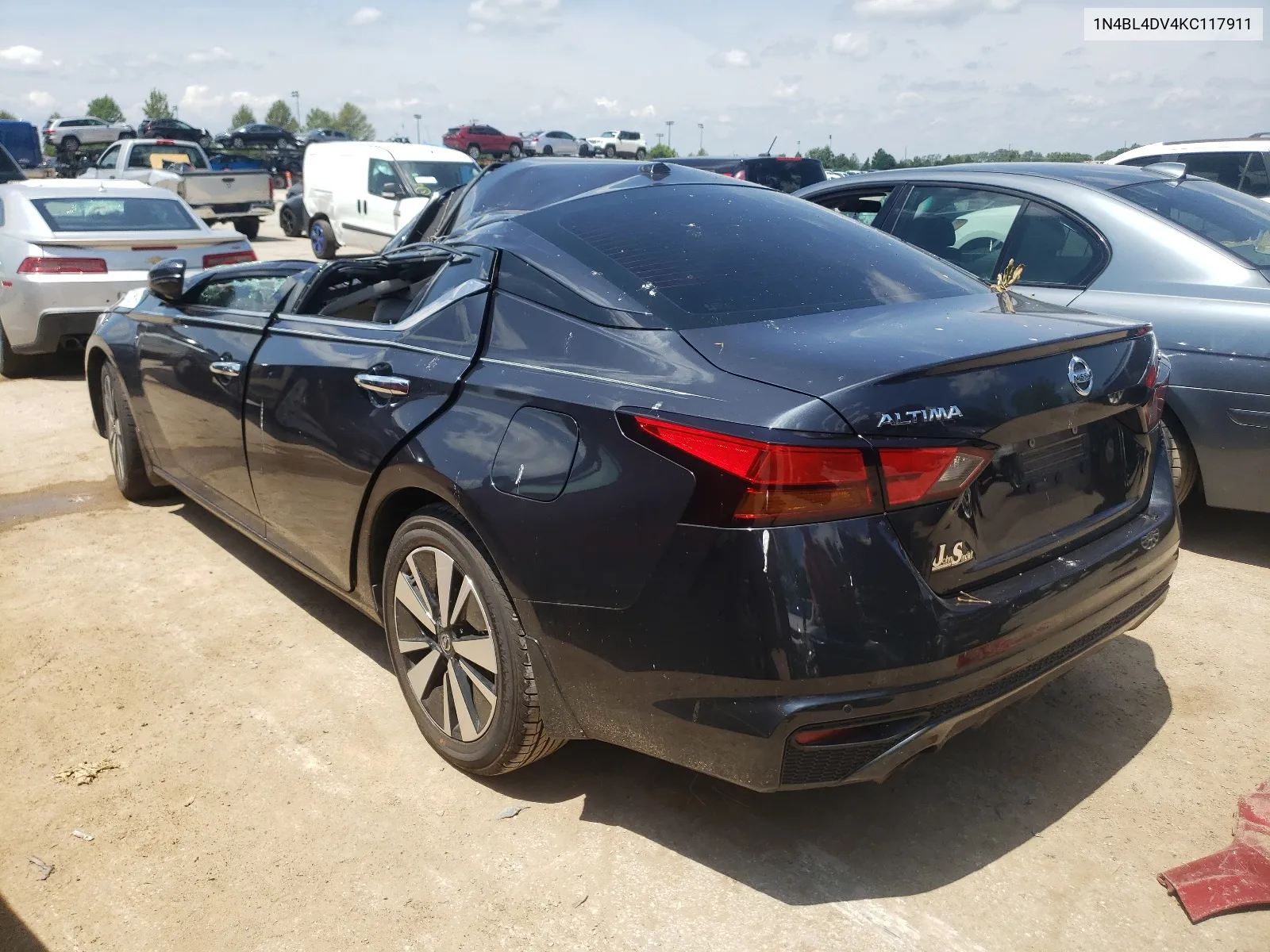 2019 Nissan Altima Sv VIN: 1N4BL4DV4KC117911 Lot: 57223964