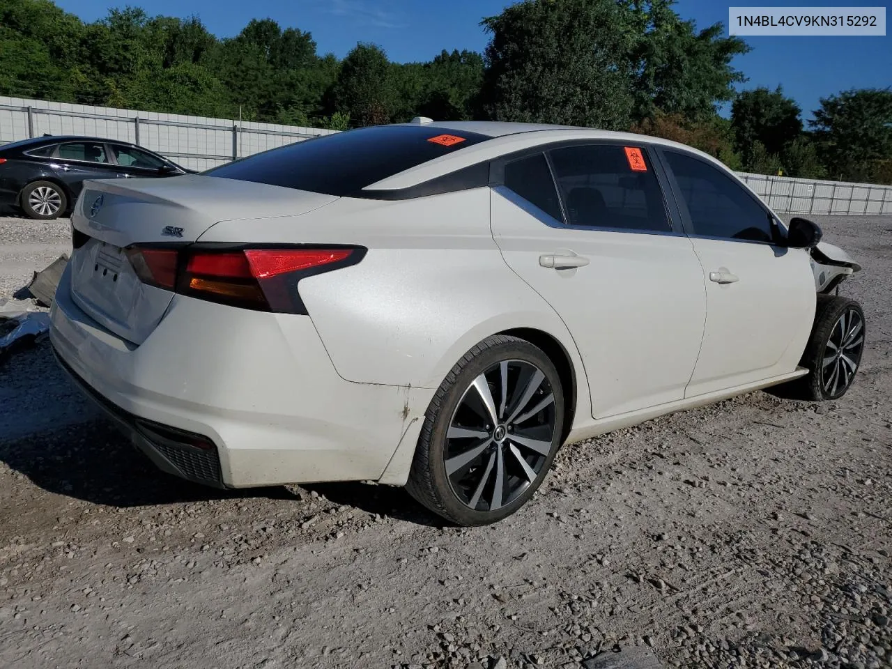 2019 Nissan Altima Sr VIN: 1N4BL4CV9KN315292 Lot: 60124304