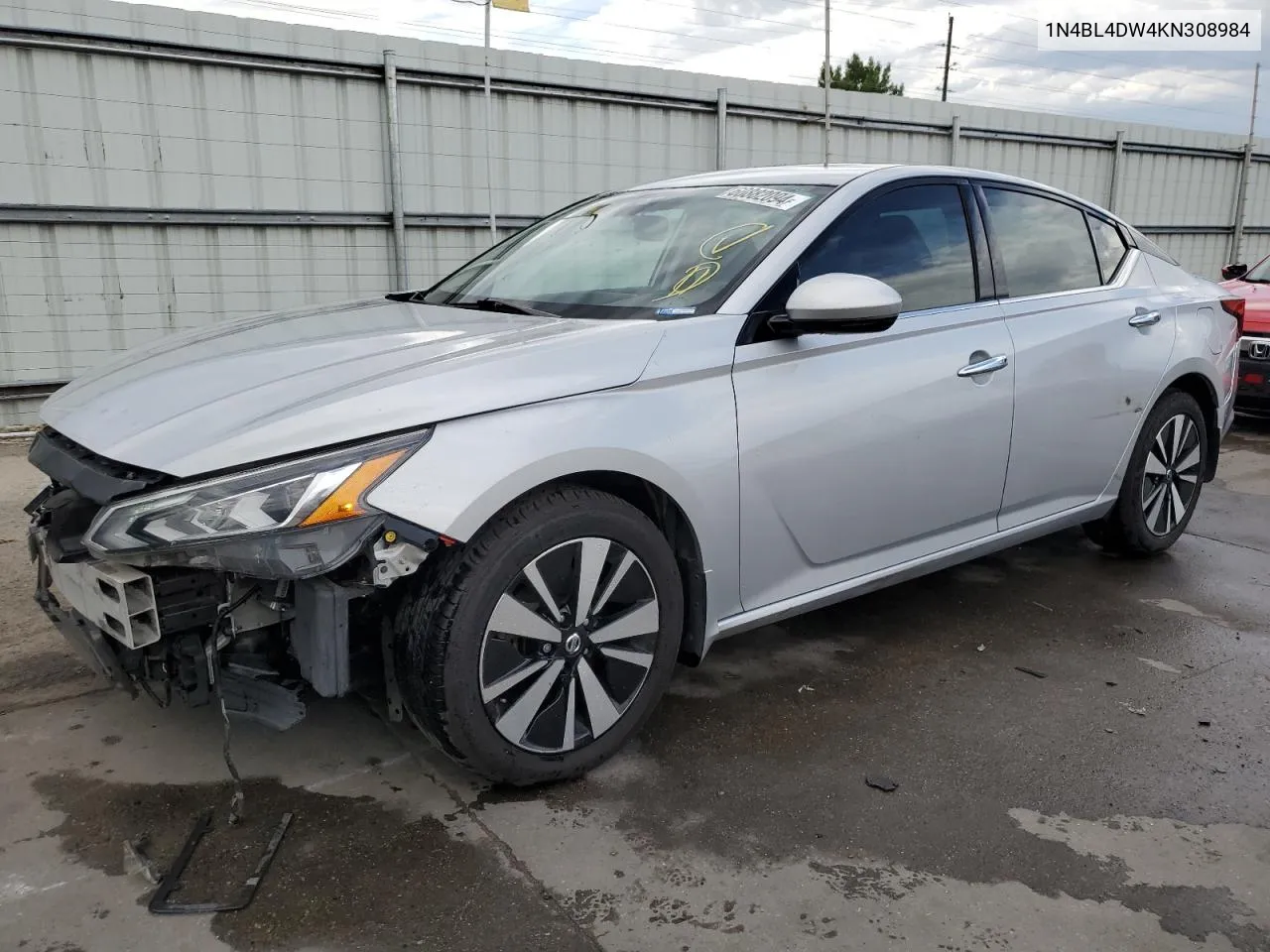 2019 Nissan Altima Sv VIN: 1N4BL4DW4KN308984 Lot: 60882094