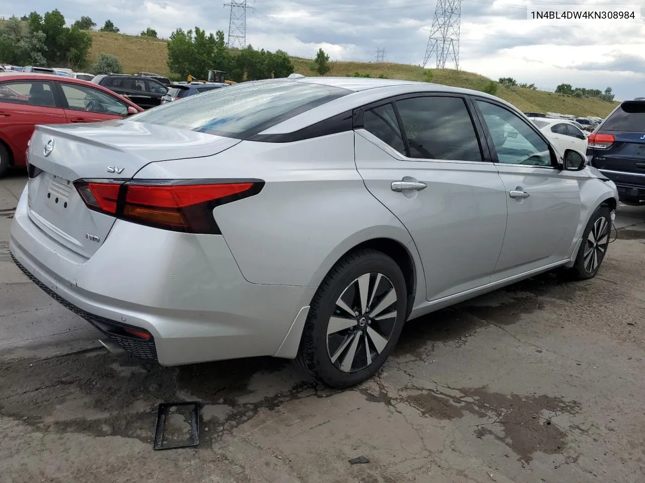 2019 Nissan Altima Sv VIN: 1N4BL4DW4KN308984 Lot: 60882094