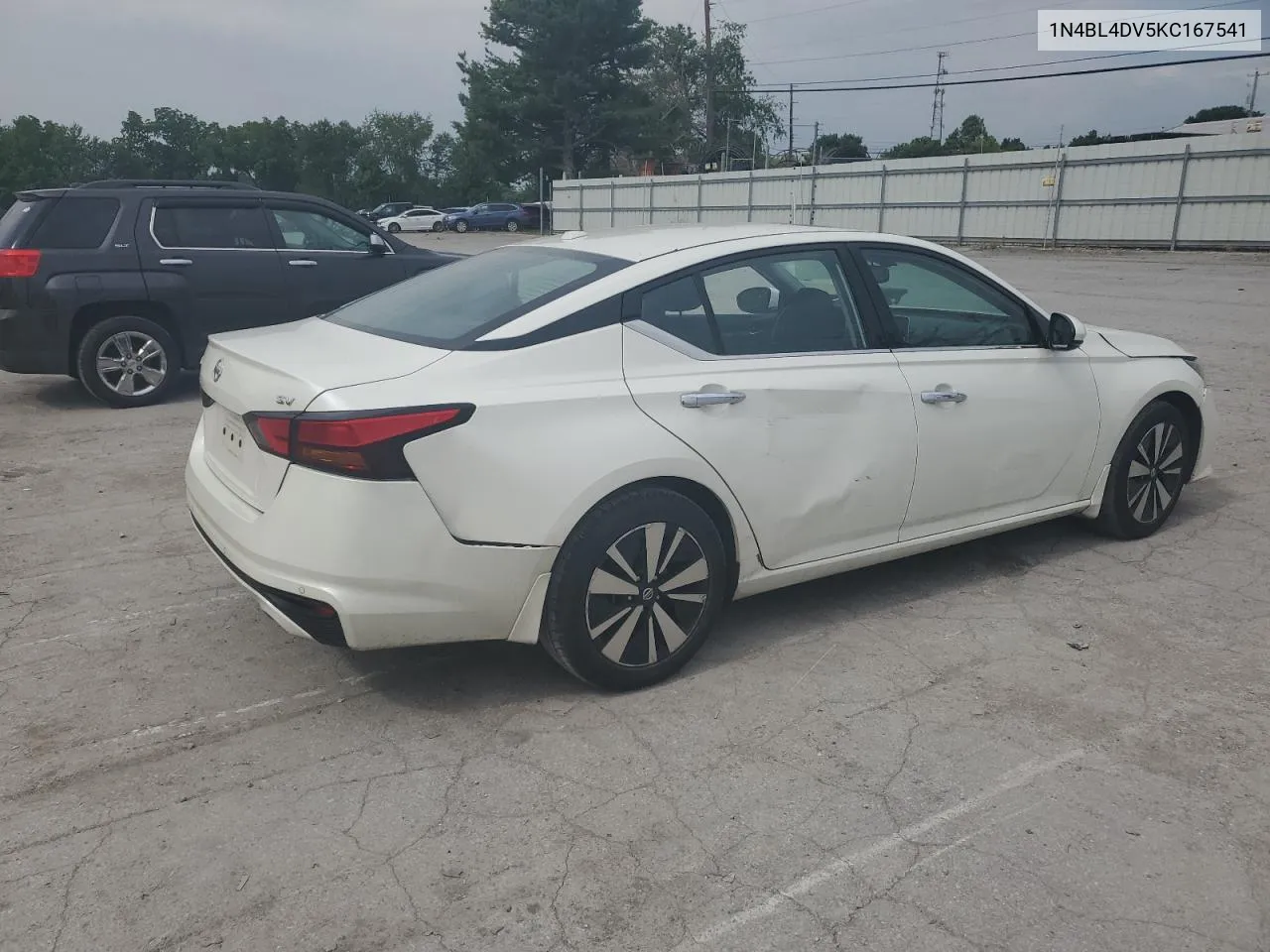 2019 Nissan Altima Sv VIN: 1N4BL4DV5KC167541 Lot: 62045774