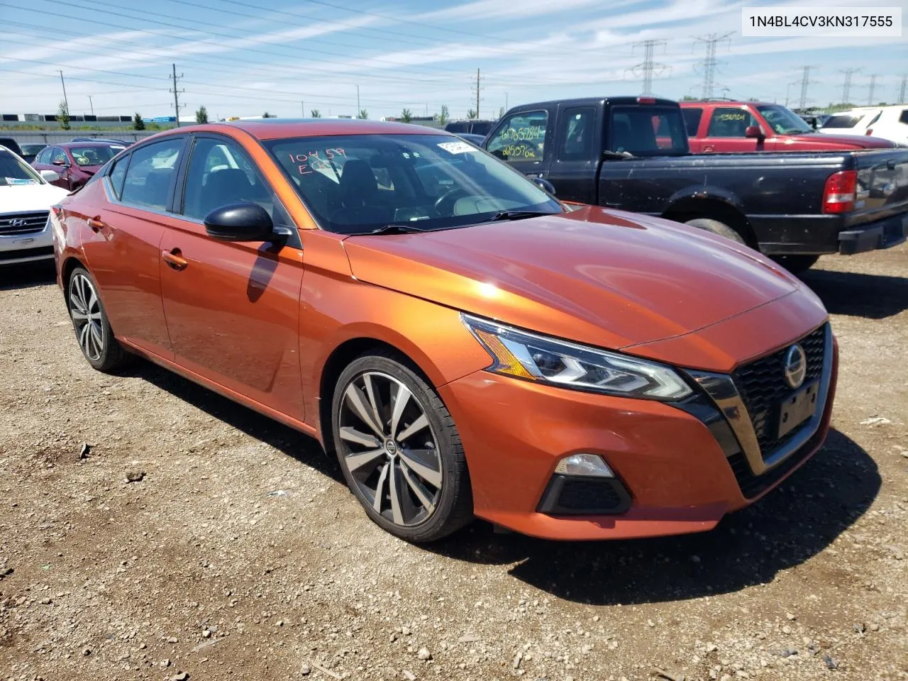 1N4BL4CV3KN317555 2019 Nissan Altima Sr