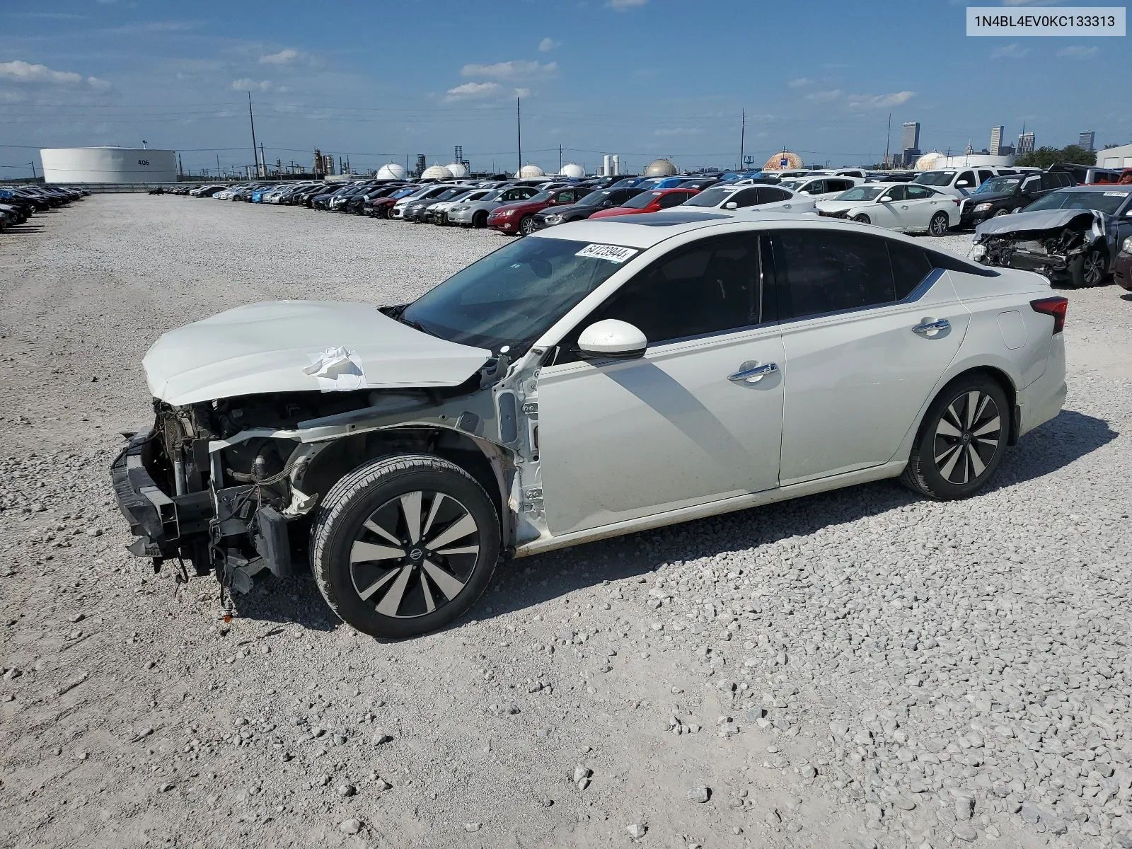 2019 Nissan Altima Sl VIN: 1N4BL4EV0KC133313 Lot: 64123944