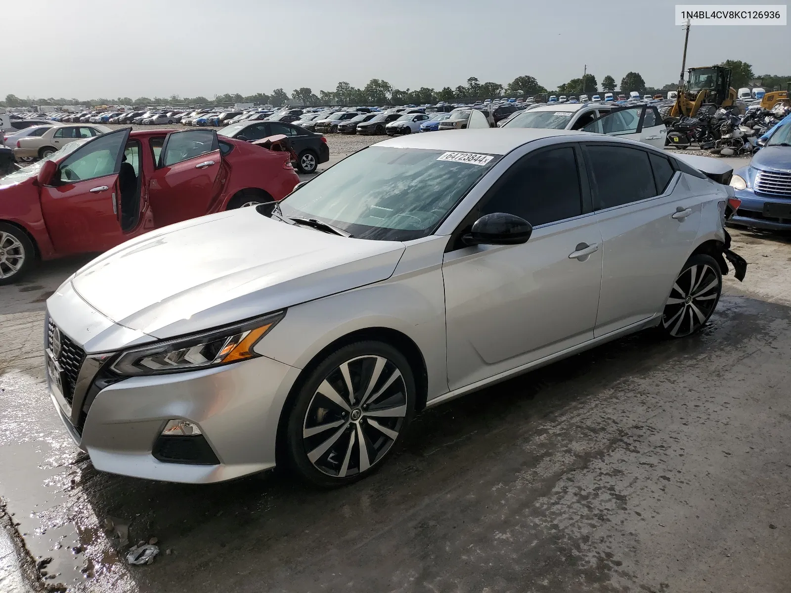 2019 Nissan Altima Sr VIN: 1N4BL4CV8KC126936 Lot: 64723844