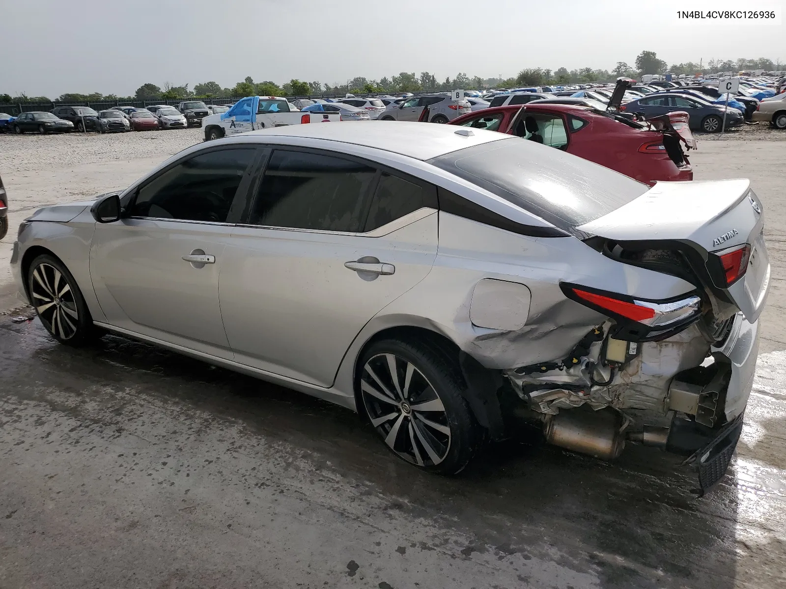 2019 Nissan Altima Sr VIN: 1N4BL4CV8KC126936 Lot: 64723844