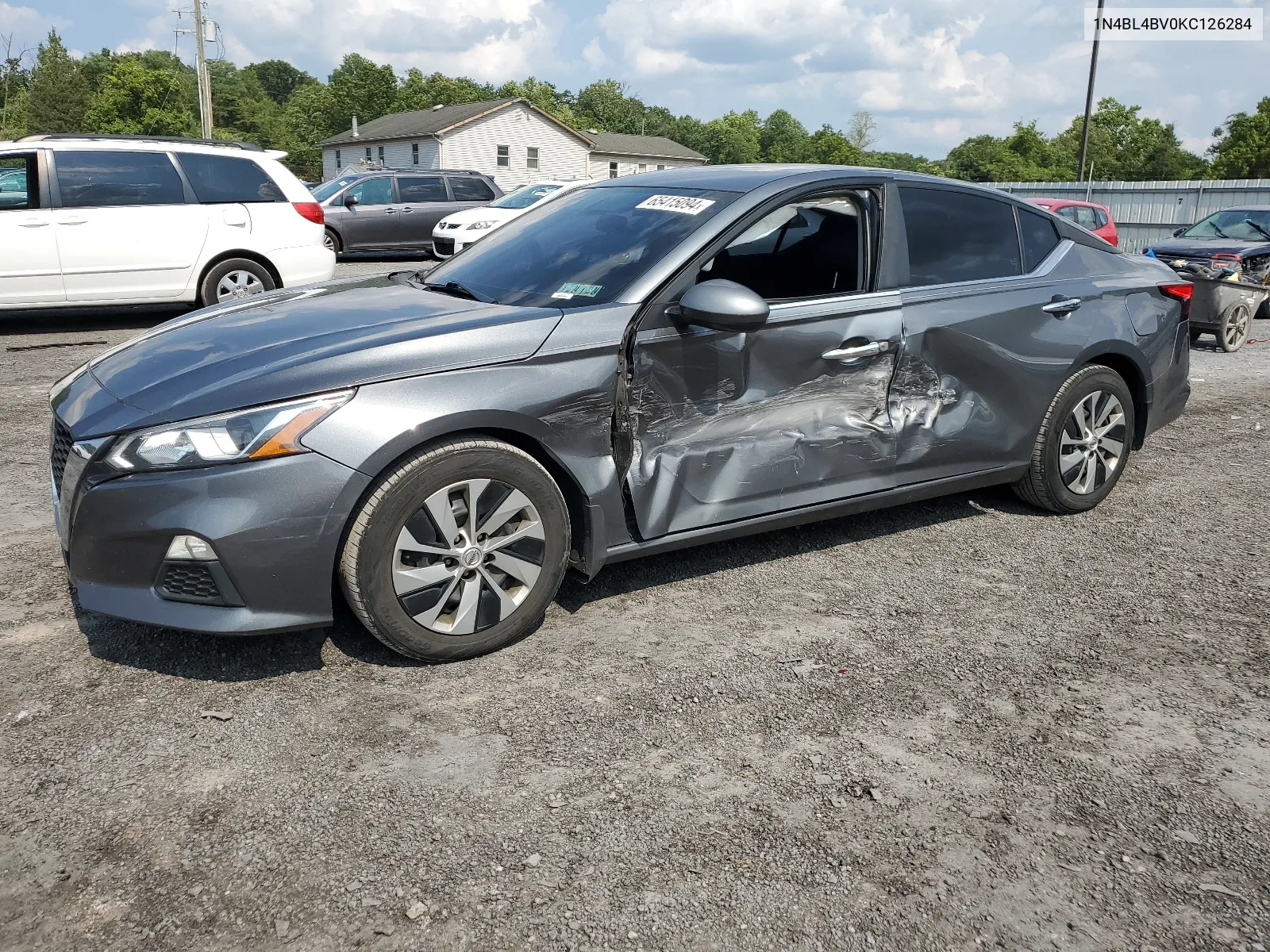 2019 Nissan Altima S VIN: 1N4BL4BV0KC126284 Lot: 65415094