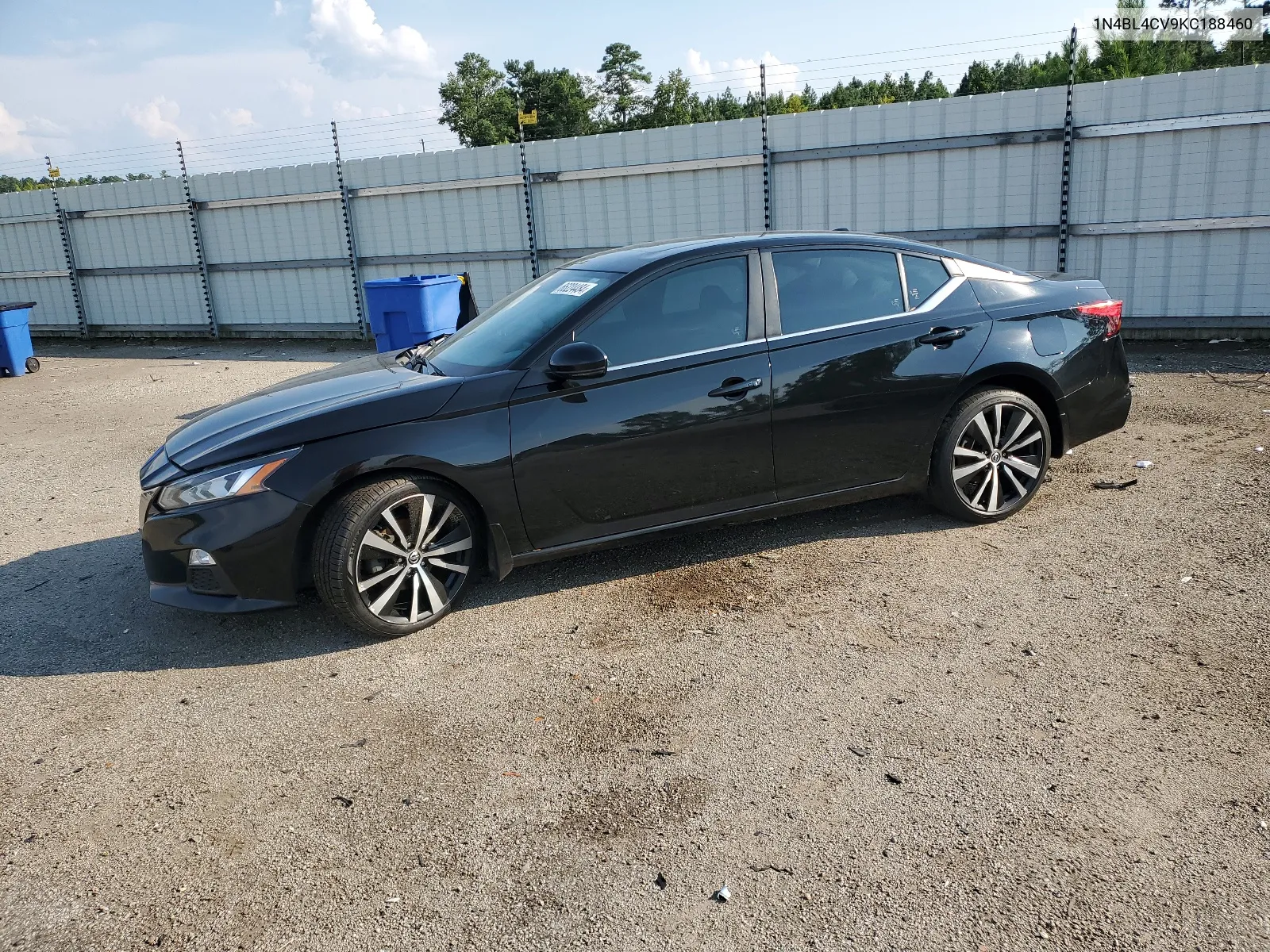 1N4BL4CV9KC188460 2019 Nissan Altima Sr