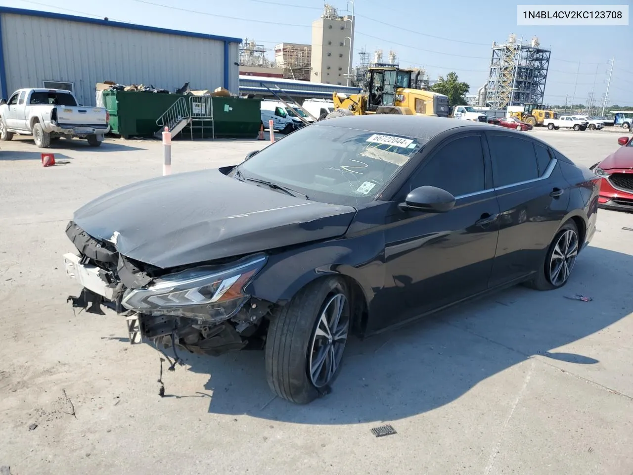 1N4BL4CV2KC123708 2019 Nissan Altima Sr