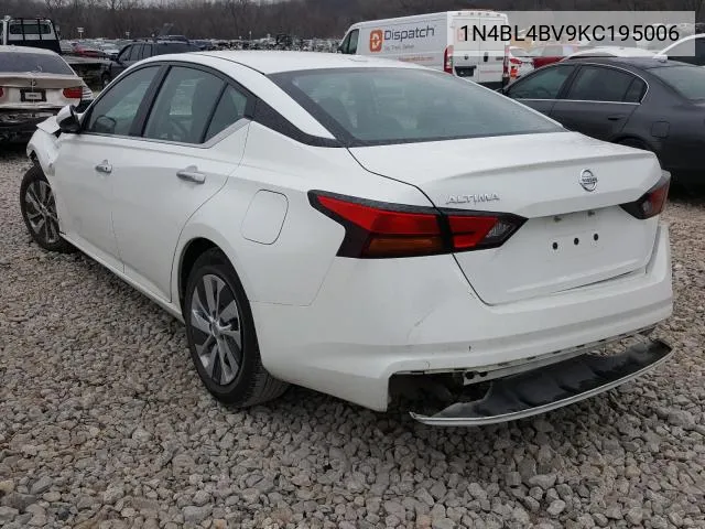 2019 Nissan Altima S VIN: 1N4BL4BV9KC195006 Lot: 66965134